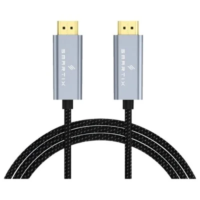 Smartix Premium 8K HDMI High Speed Cable 5m - Black / Grey